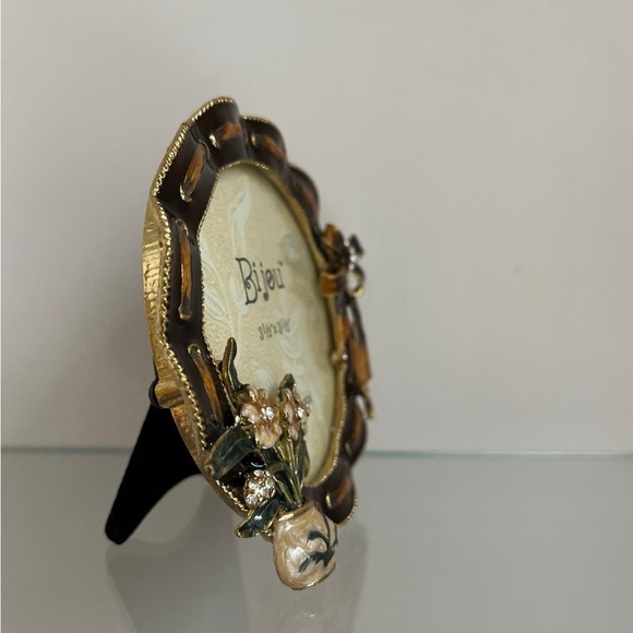 Bijou Enameled Picture Frame - Picture 5 of 6